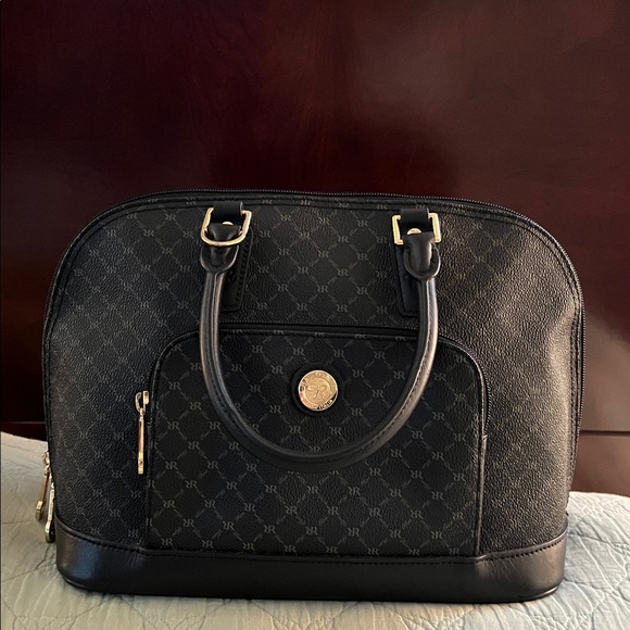 RIONI Signature Domed Satchel, Top Handle Bag - Picture 1 of 16